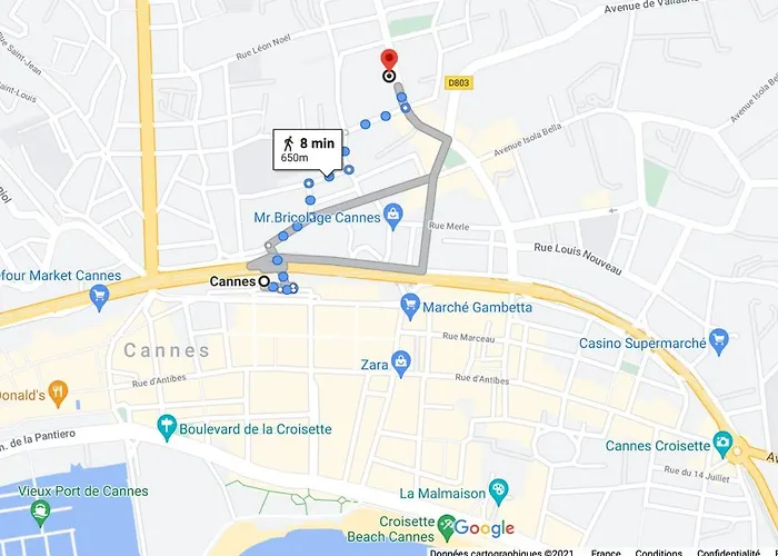 Centre, T2 Moderne Renove, Balcon Clim&wifi * Cannes