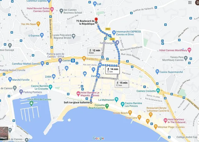 Centre, T2 Moderne Renove, Balcon Clim&wifi Apartamento Cannes